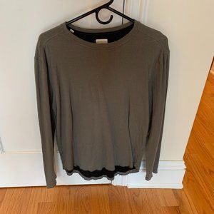 Selected Homme Indigo Tee Long Sleeve